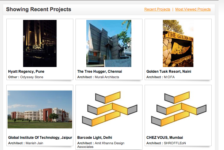 Architectural Projects of India