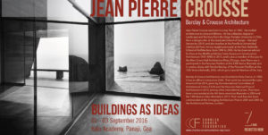 Z-Axis - 'Buildings As Ideas' - Conference by Charles Correa Foundation 2