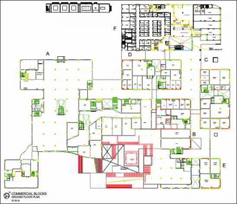 City Centre - Salt Lake- Ground Floor Plan