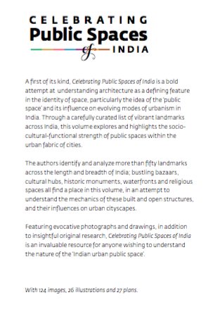 Celebrating Public Spaces of India