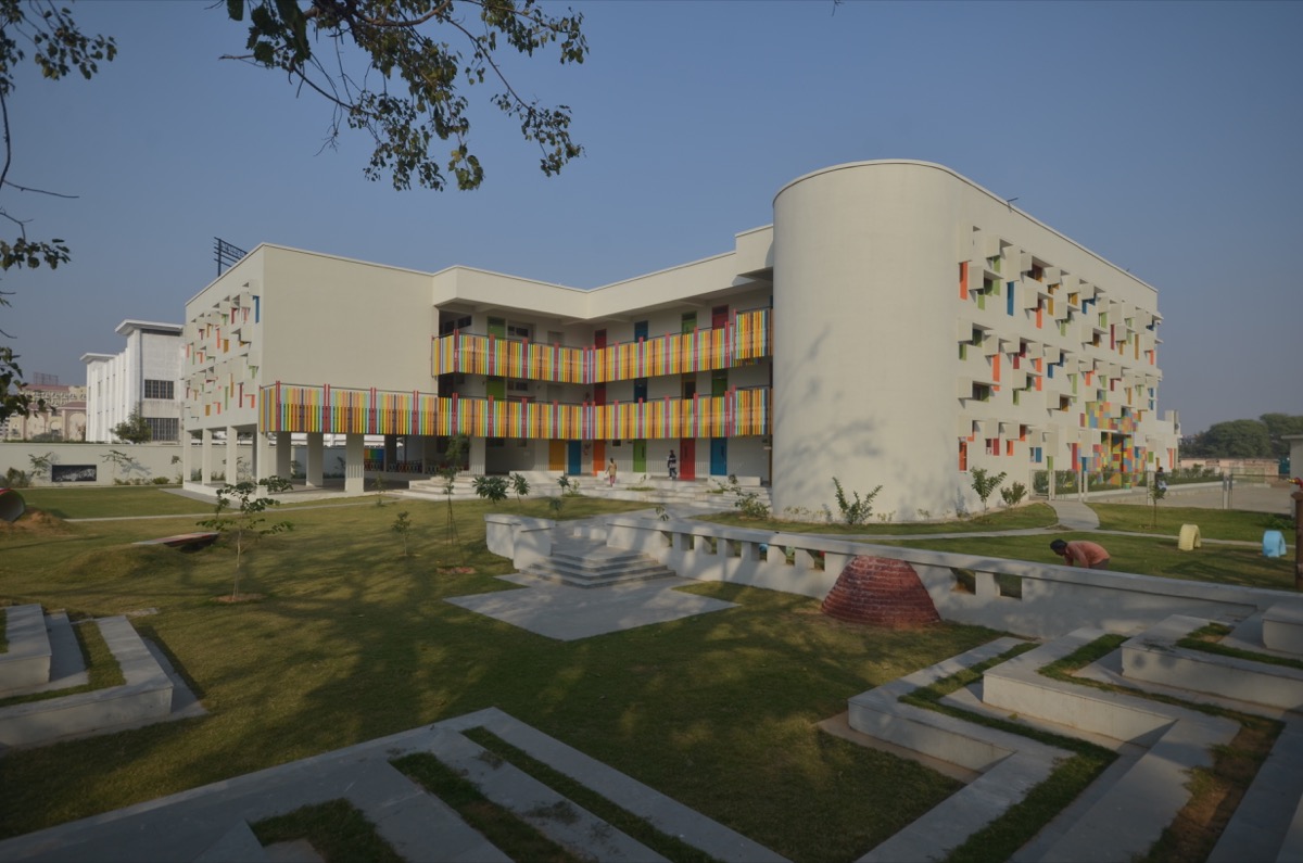 Modern Public School at Bhiwadi by AUm Architects