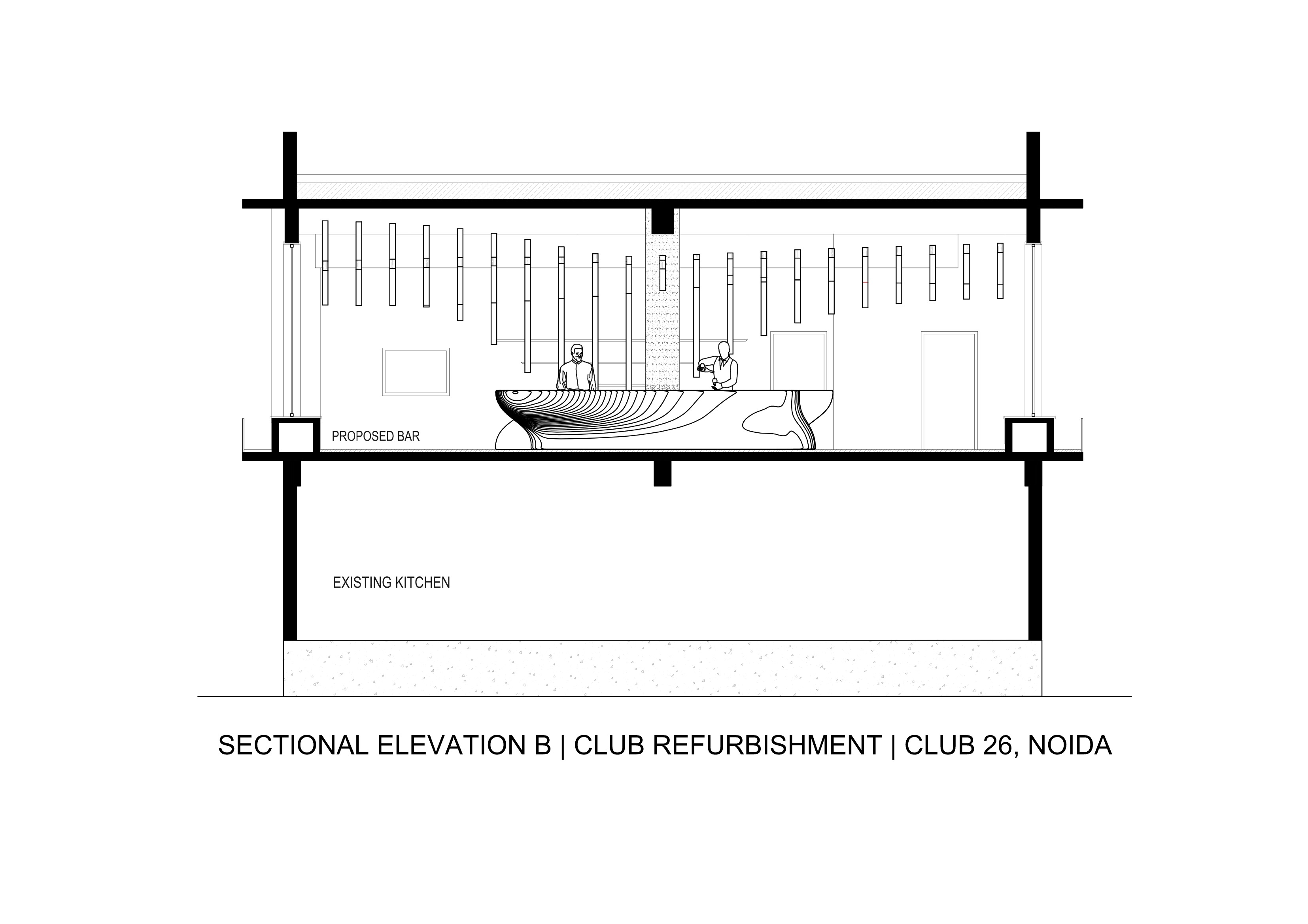 Club 26 NOIDA, Abhishek Bij, Design Plus