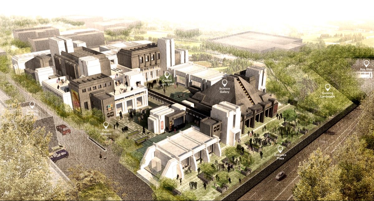 Science gallery Bangalore - Chaukor Studio