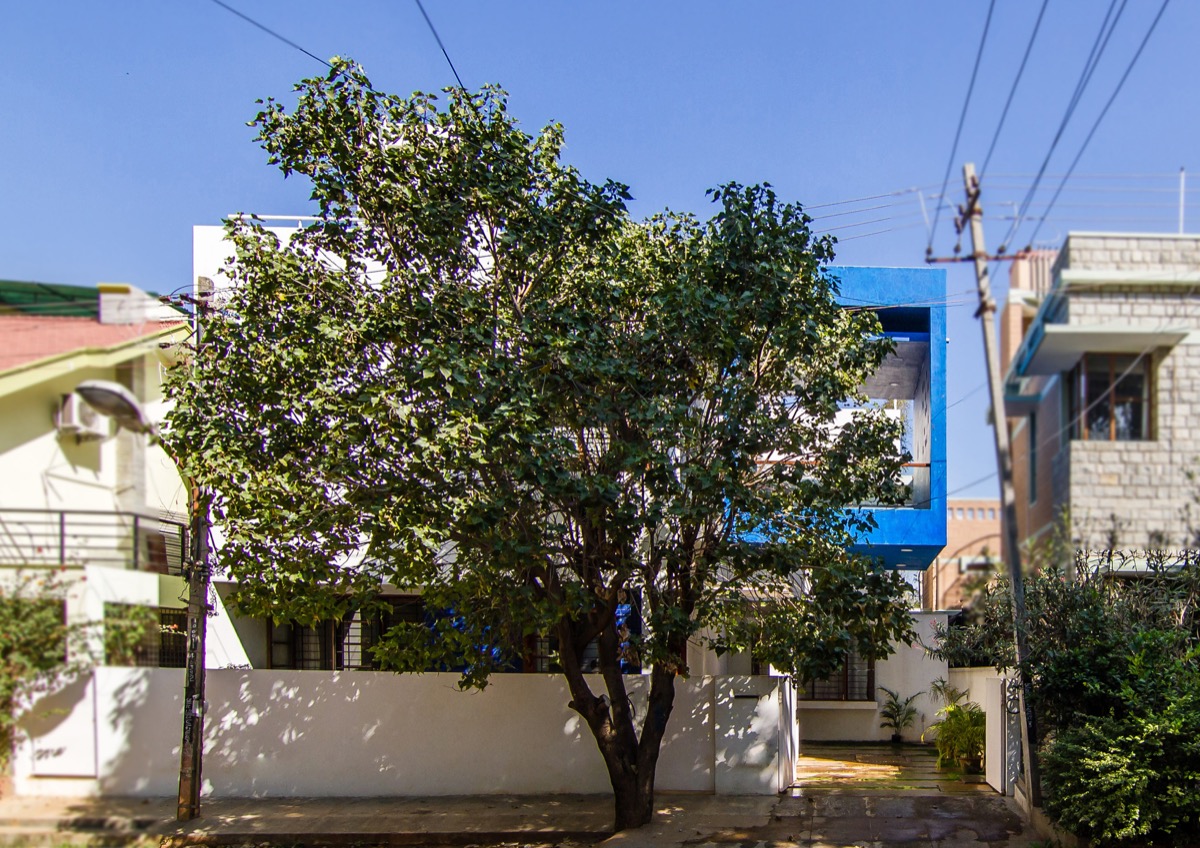 CUBE SQUARE - A MODERN TREE HOUSE, at Bengaluru, by Collage Architecture Studio 1
