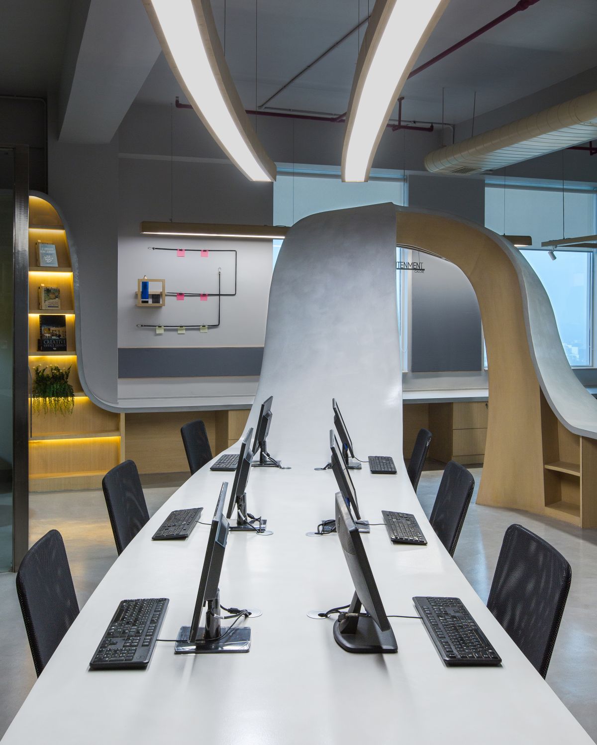 The Spatial Stimuli - An Architect's Office, at New Delhi, by Creative Designer Architects 9