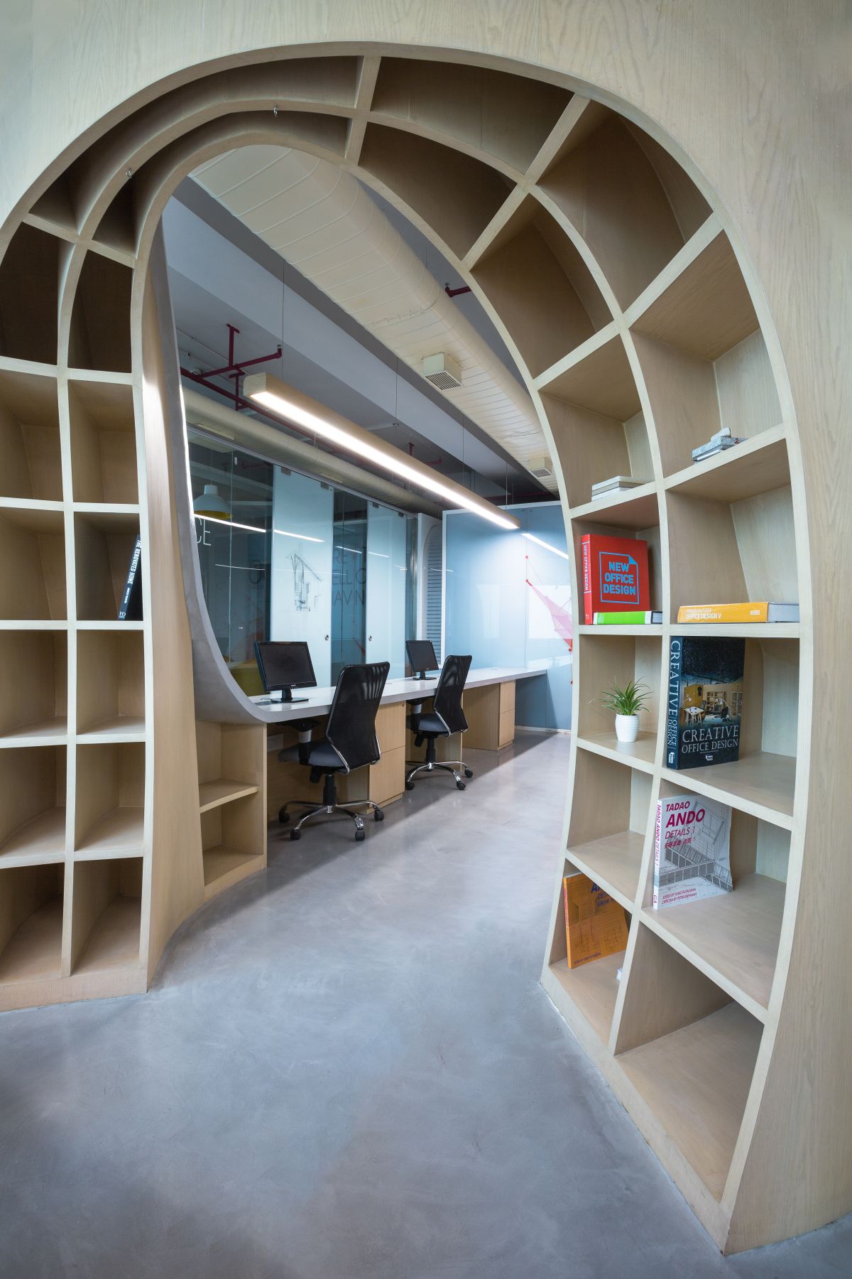 The Spatial Stimuli - An Architect's Office, at New Delhi, by Creative Designer Architects 3