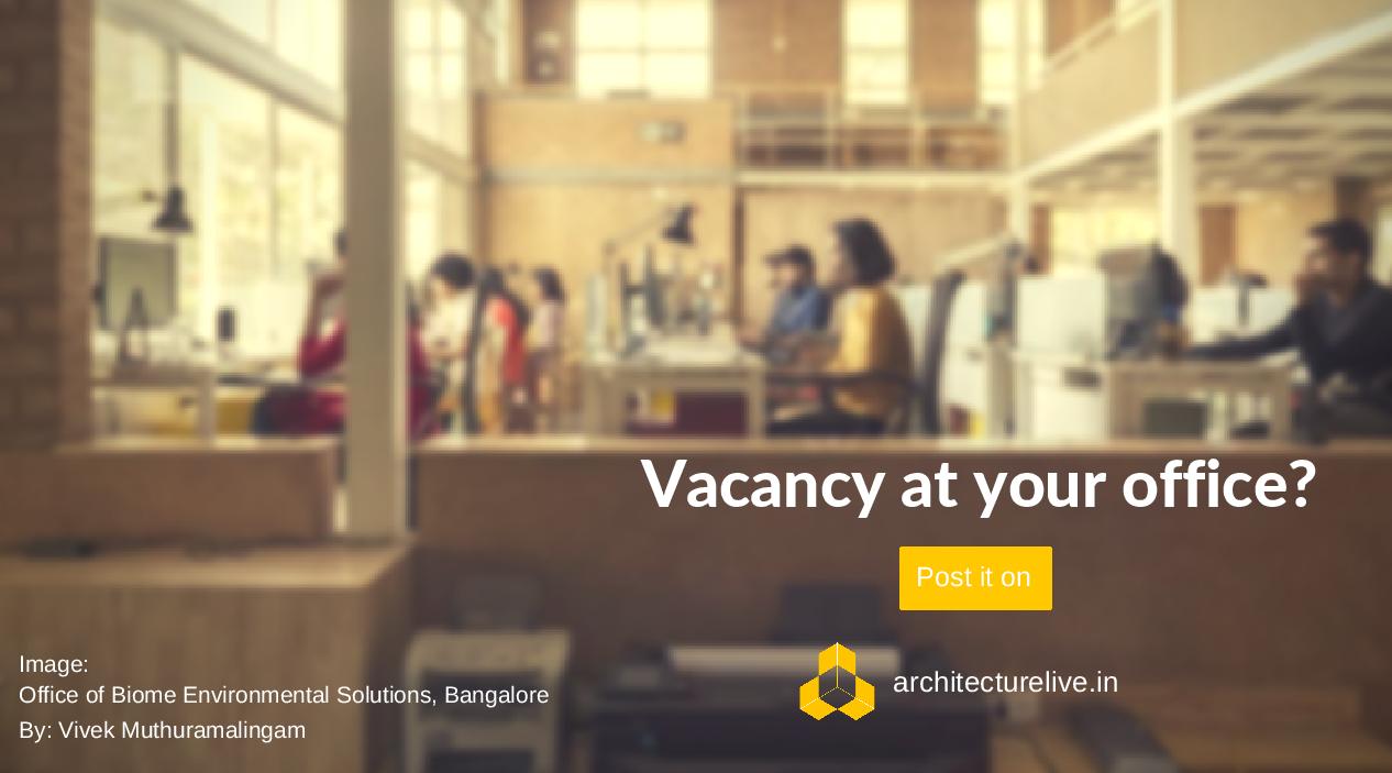 Vacancy - architects office