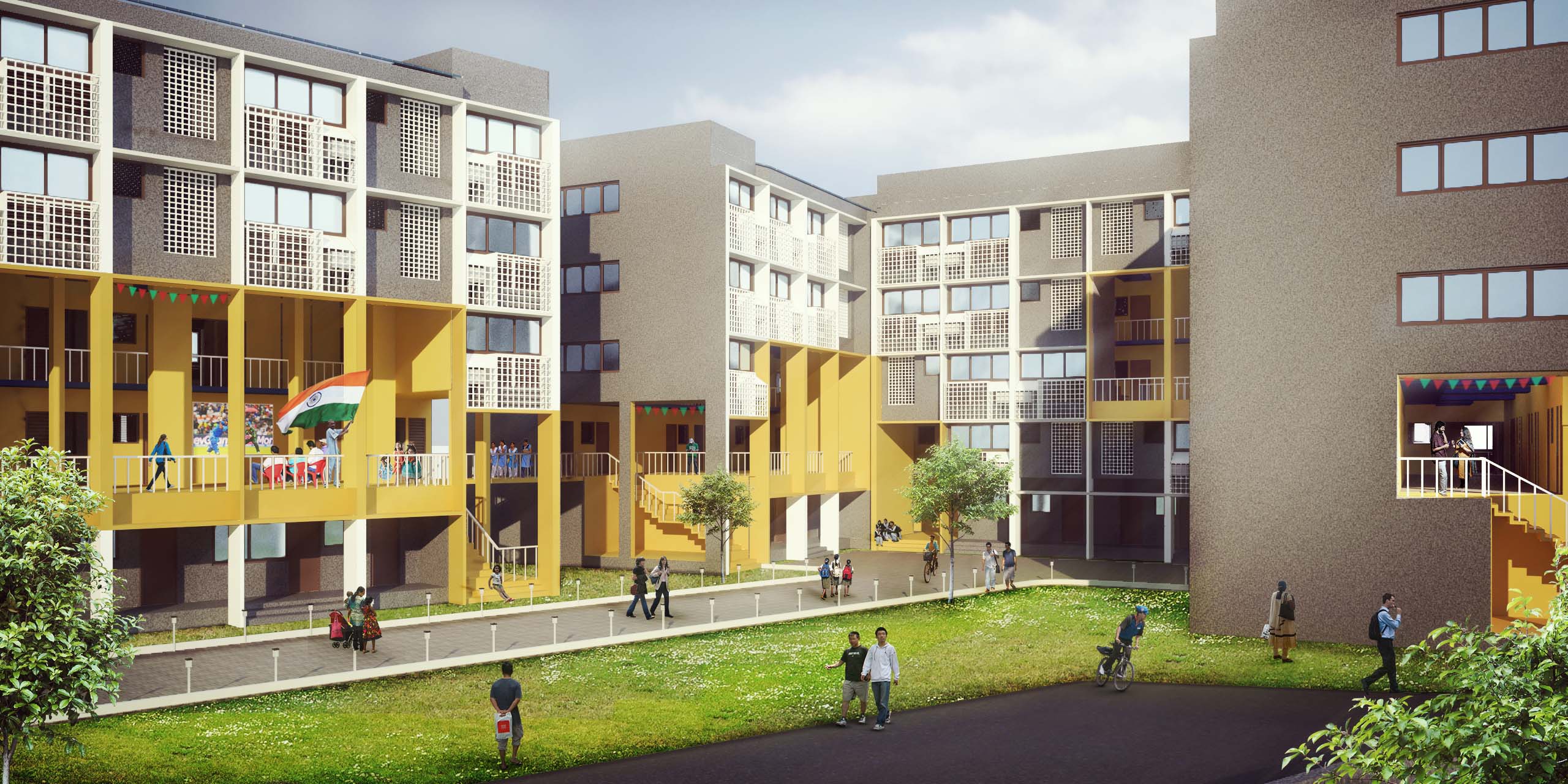 Udaan A Low Cost Mass Housing Project At Mumbai By Sameep Padora And 