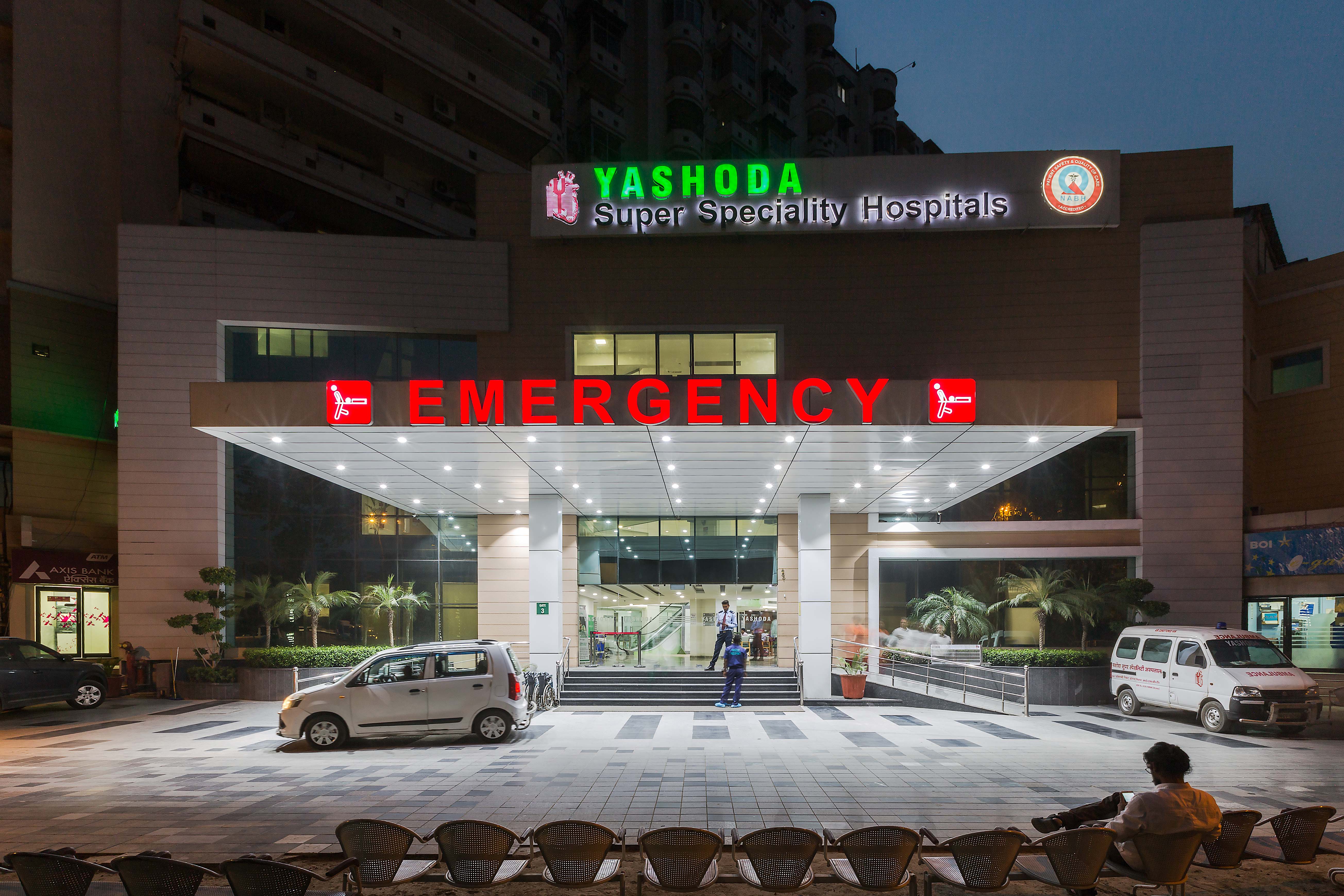 Yashoda Super Specialty Hospital at Kaushambi, Uttar Pradesh by Creative Designer Architects