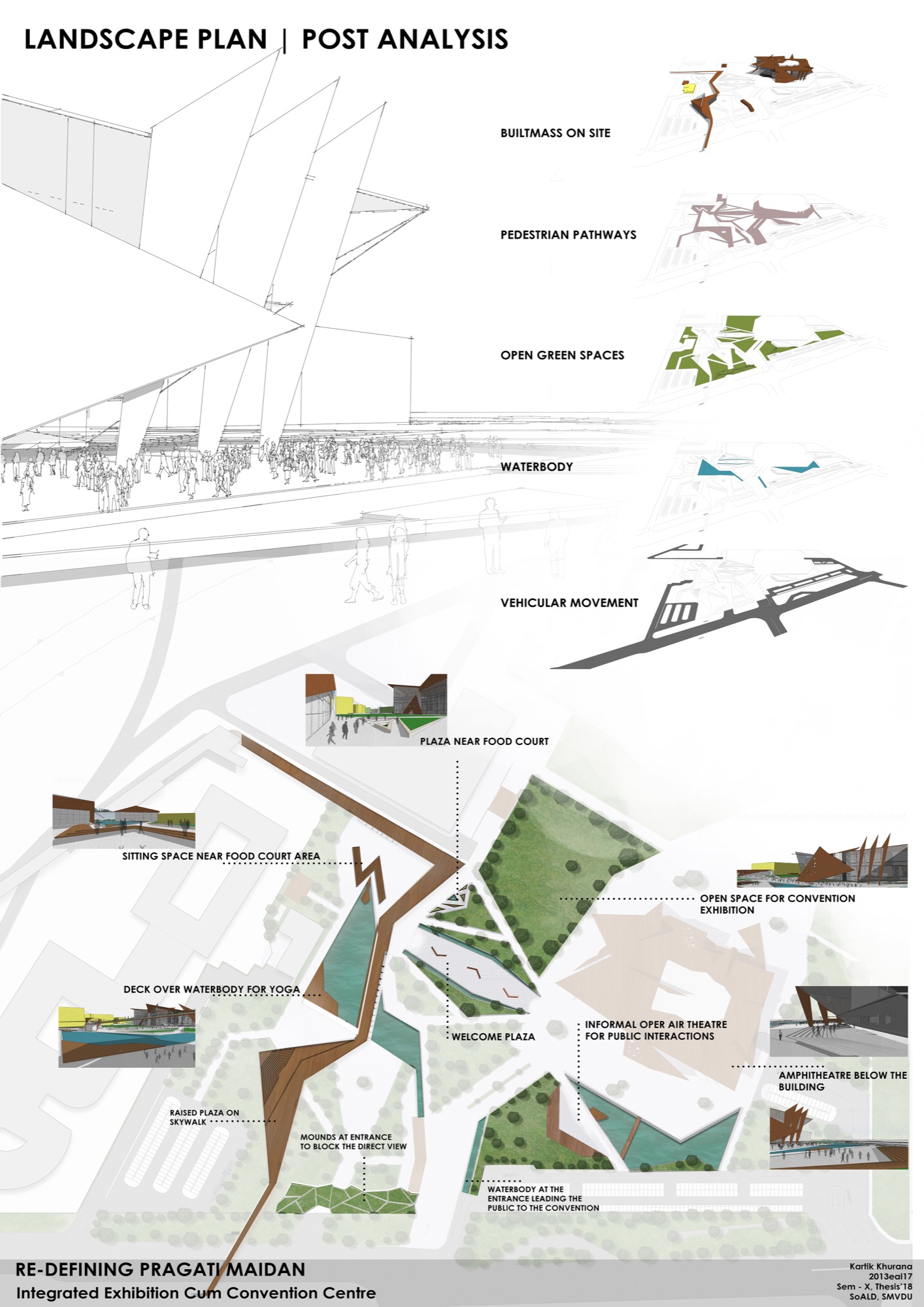 B.Arch Thesis: Redefining Pragati Maidan, International Convention Cum Exhibition Centre , by Kartik Khurana 28