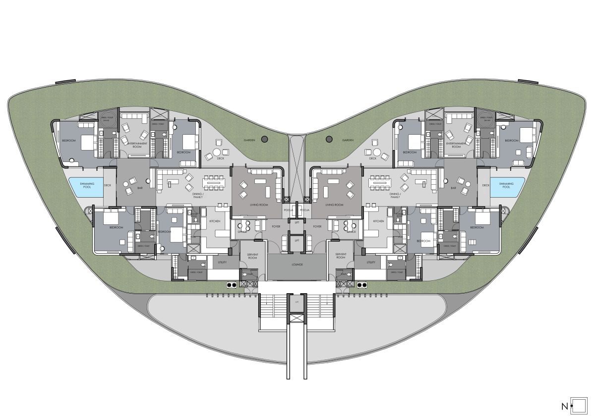 INPROGRESS: VICENZA CLOUD 9, KALALI, VADODARA, BY UNEVEN Architects 47