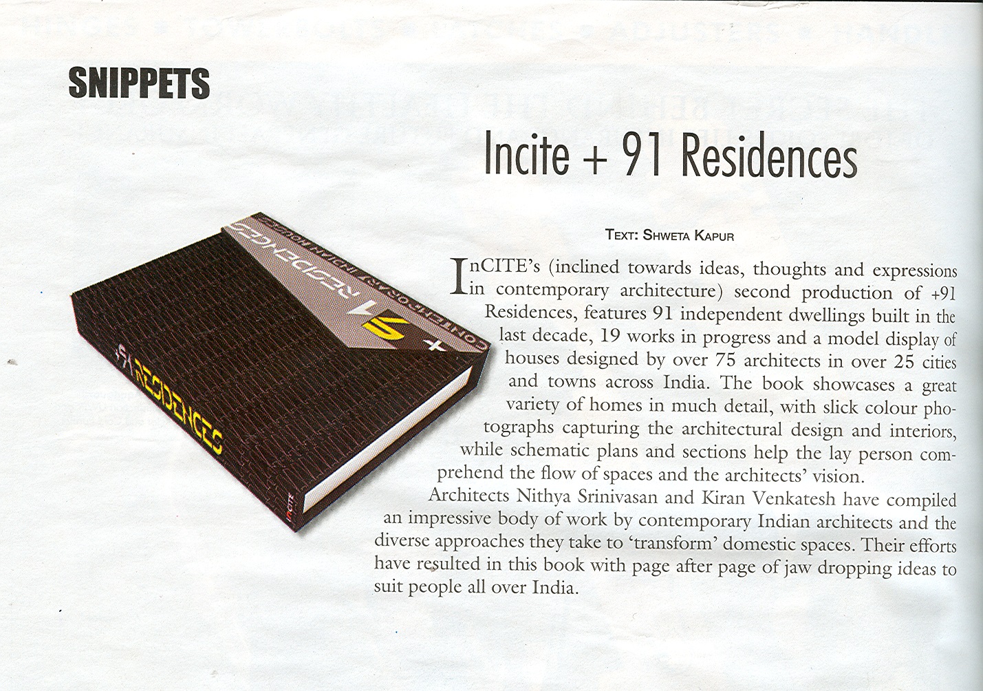+91 RESIDENCES – Contemporary Indian Houses, by Incite 4