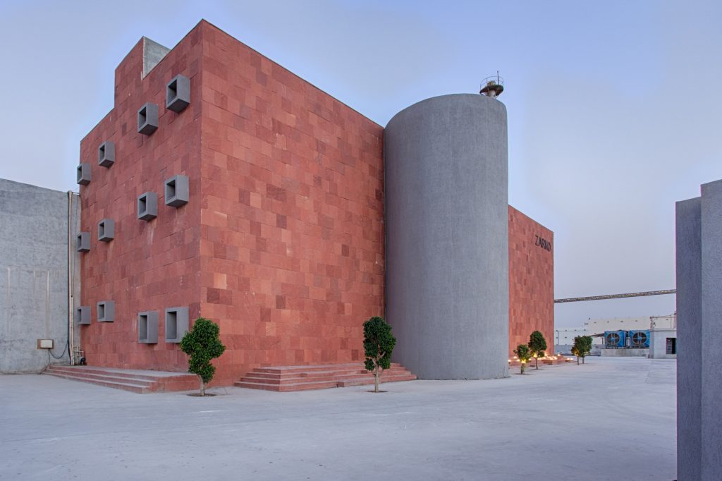 Zarko, office for ceramic tile manufacturing company at Morbi, Gujarat, by Bridge Studio 13