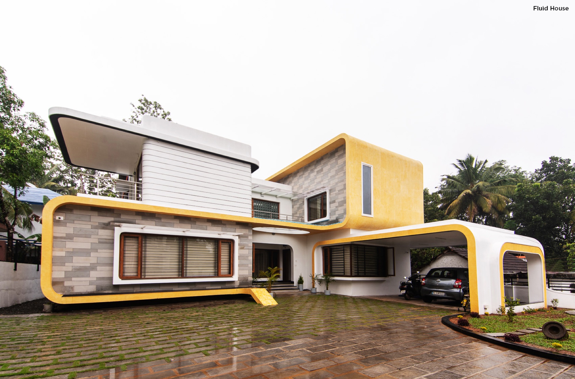 Residence for Dr. Gerald and Anila at Kottayam designed by MySpace Architects