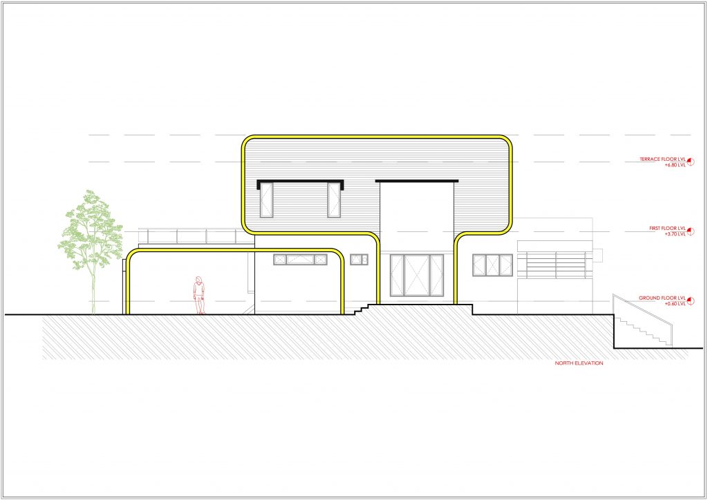 The Fluid House for Dr. Gerald and Anila, at Kottayam, by MySPACE Architects 56