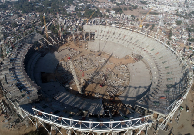 India is buidling world's largest cricket stadium in Motera, Gujarat 7
