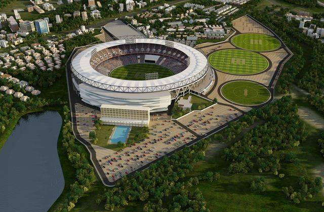 India is buidling world's largest cricket stadium in Motera, Gujarat 3