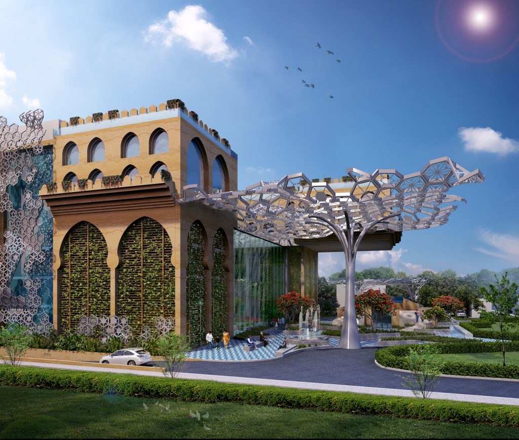 Competition Entry: Proposal for Redevelopment of Rajasthan House, 2018, by Intrigue Designs 17