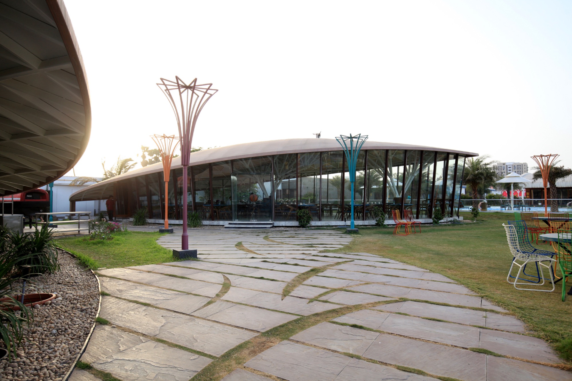Pavilion- Garden of Spices, at Surat, Gujarat - Van Sthapati Associates 10