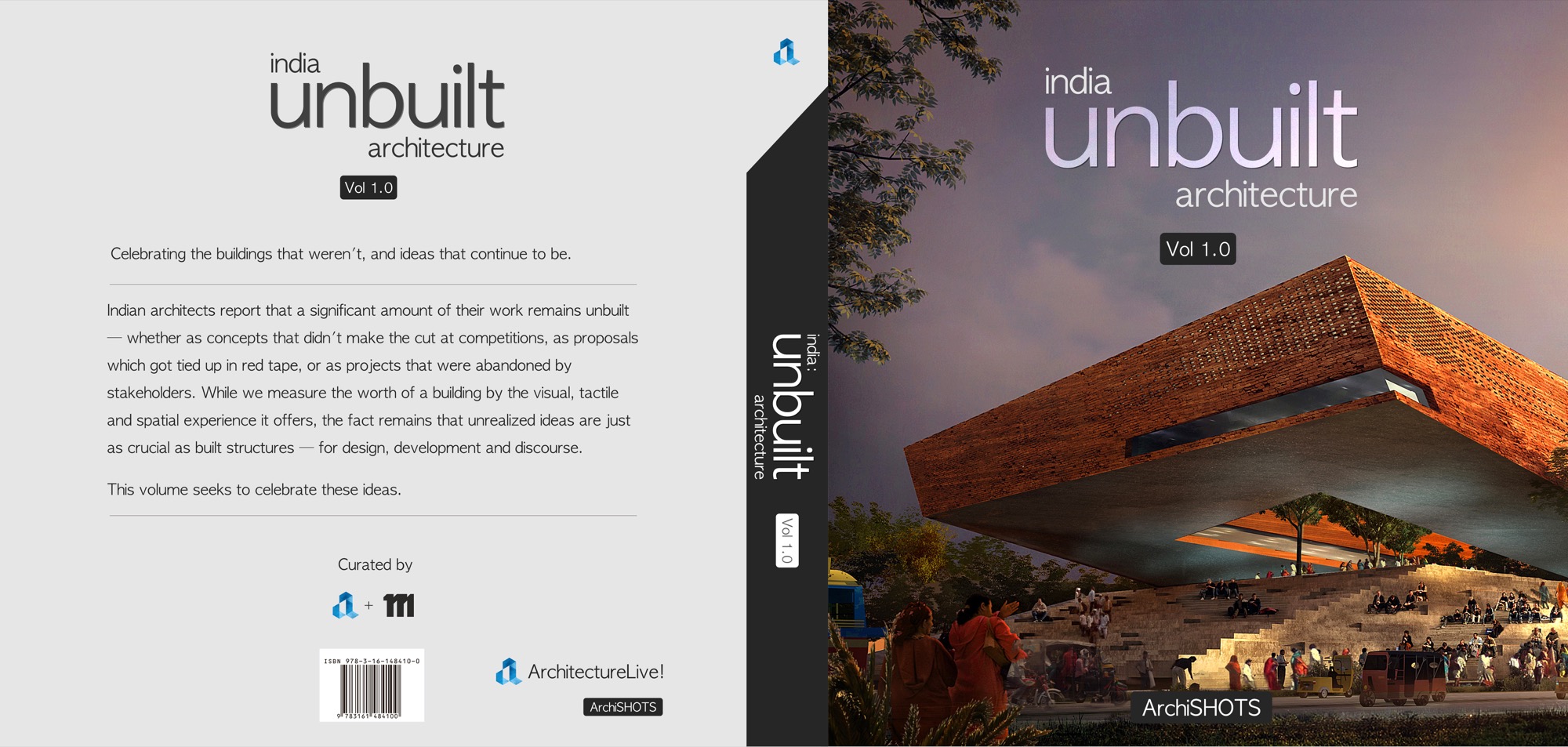 Unbuilt: Indian Architecture, Book Cover