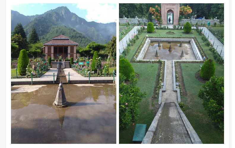 Chashme Shahi Garden at Srinagar