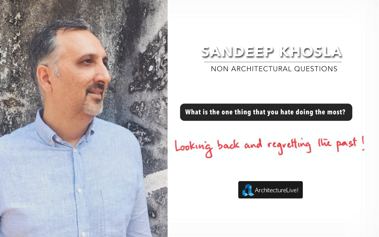 Sandeep Khosla - non-architectural questions