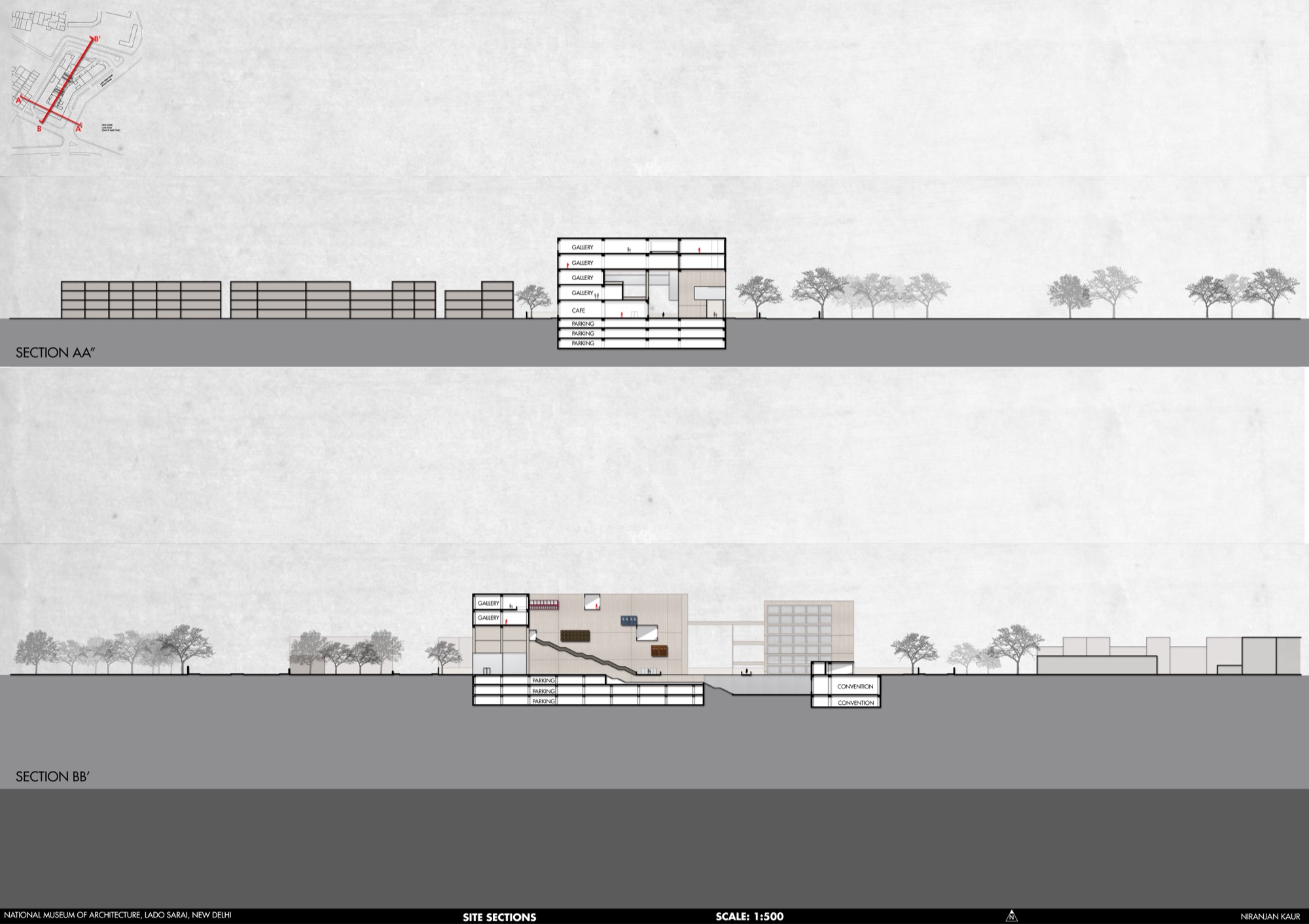 B.Arch Thesis: National Museum of Architecture, New Delhi, by Niranjan Kaur 38