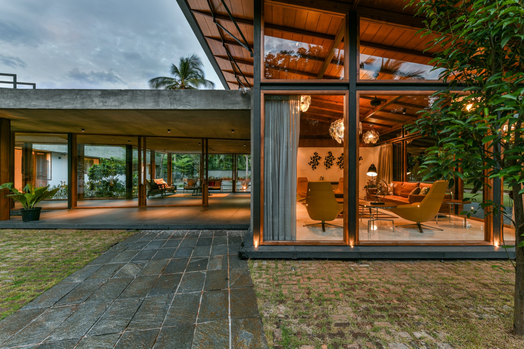The Skew House, at Kerala, by Thought Parallels Architecture 19