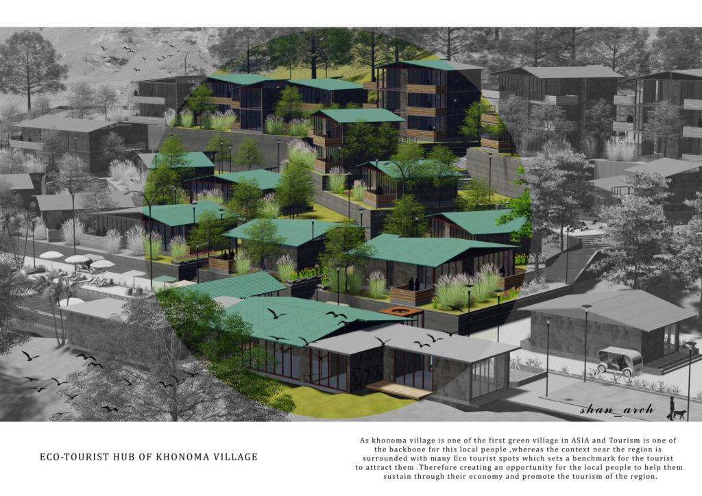 B.Arch Thesis: Eco-Tourist Hub Of KHONOMA Village, By Shanjo A. Kithan ...