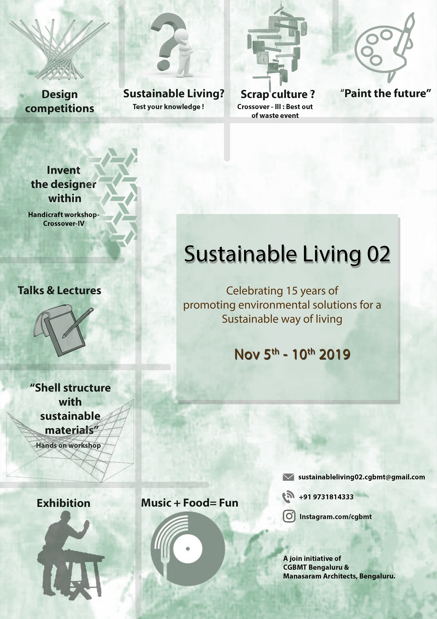 Sustainable Living Poster