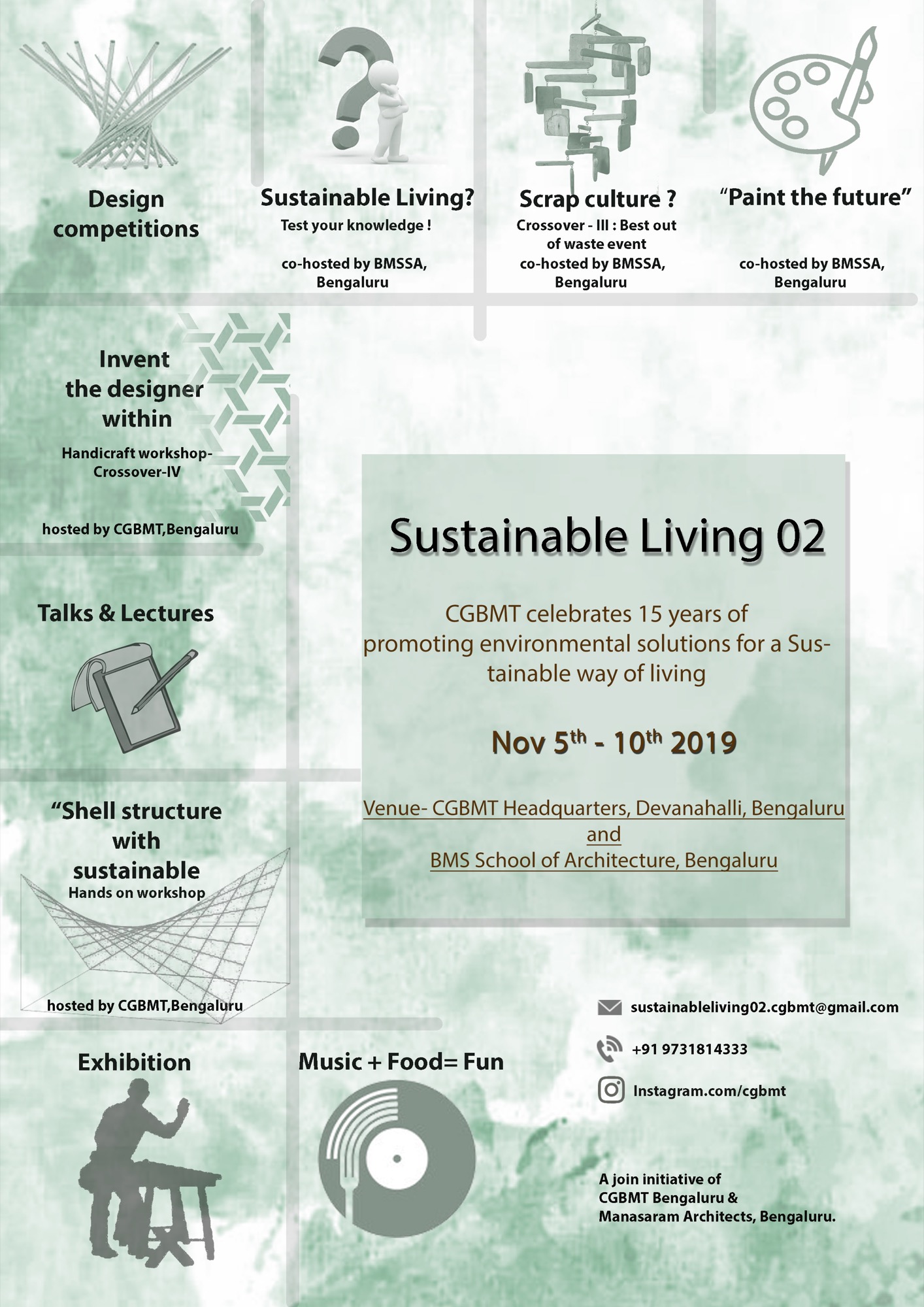 Sustainable Living-2, Event by Centre for Green Building Materials and Technology, Bangalore 1