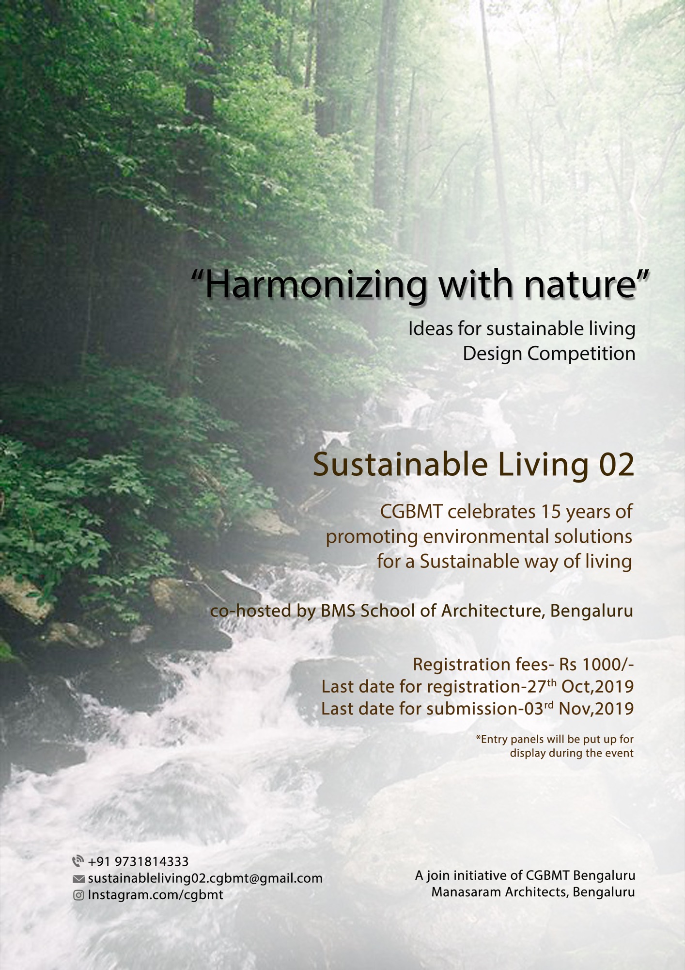 Sustainable Living-2, Event by Centre for Green Building Materials and Technology, Bangalore 17