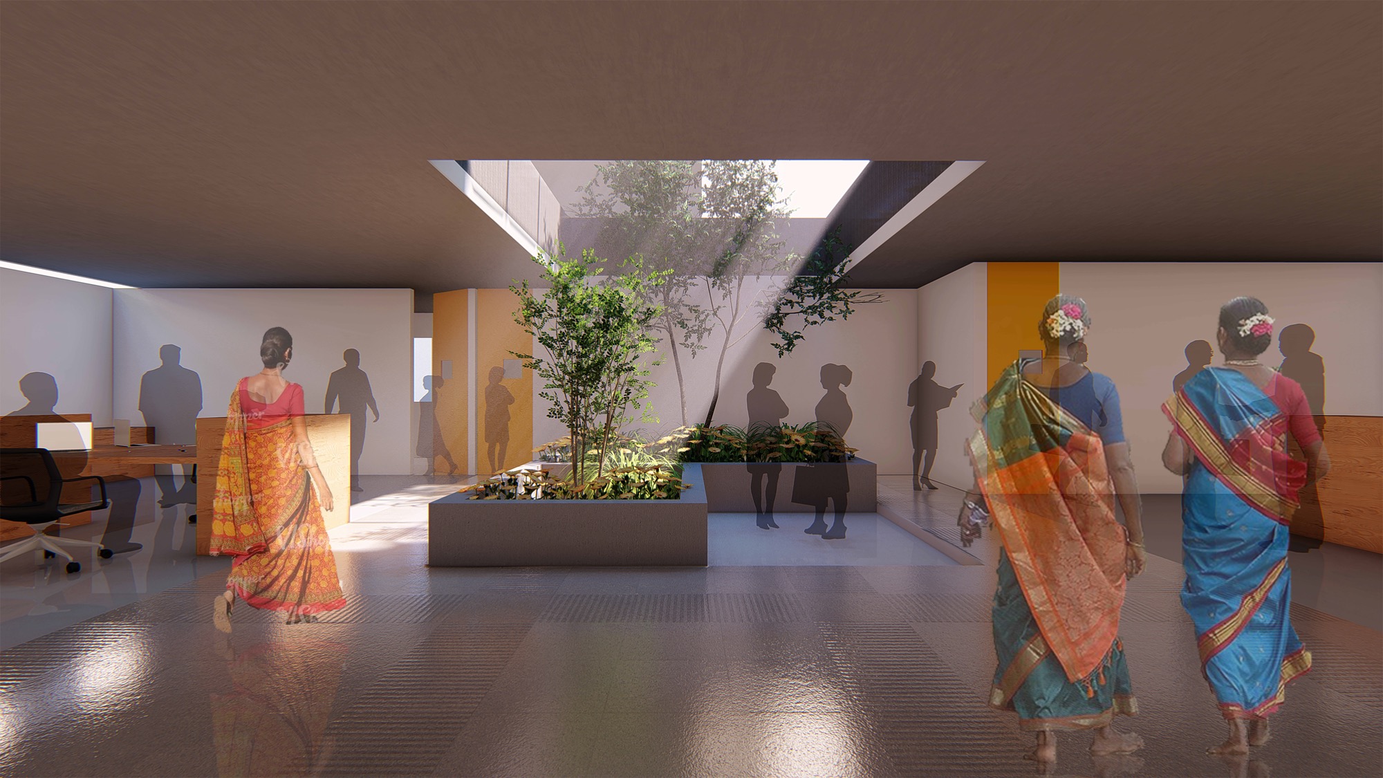 Satara Rajyavyavhar Karyalaya, Competition Entry by Rohan Chavan Architects 12