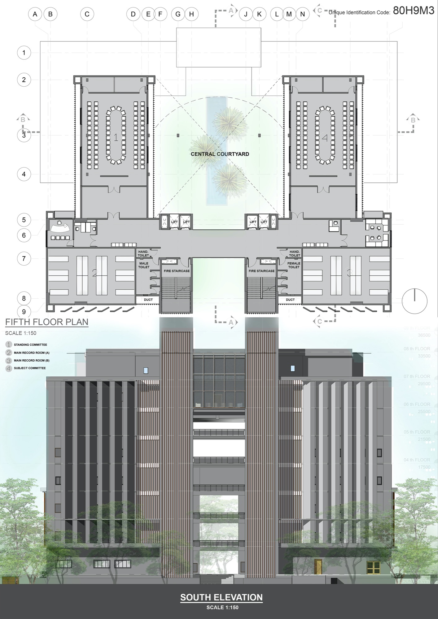 Satara Municipal Corporation, Shortlisted competition entry by Studio UD+AC 20