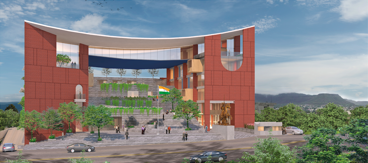For People: Municipal Building for Satara, competition entry by S+Ps - Pinkish Shah and Shilpa Gore 1