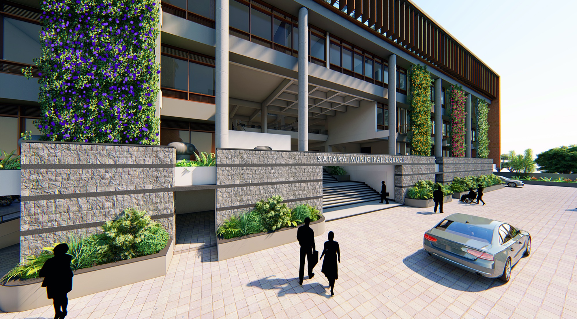 Satara Municipal Corporation, Competition Entry by KENARCH Architects, Pune 18