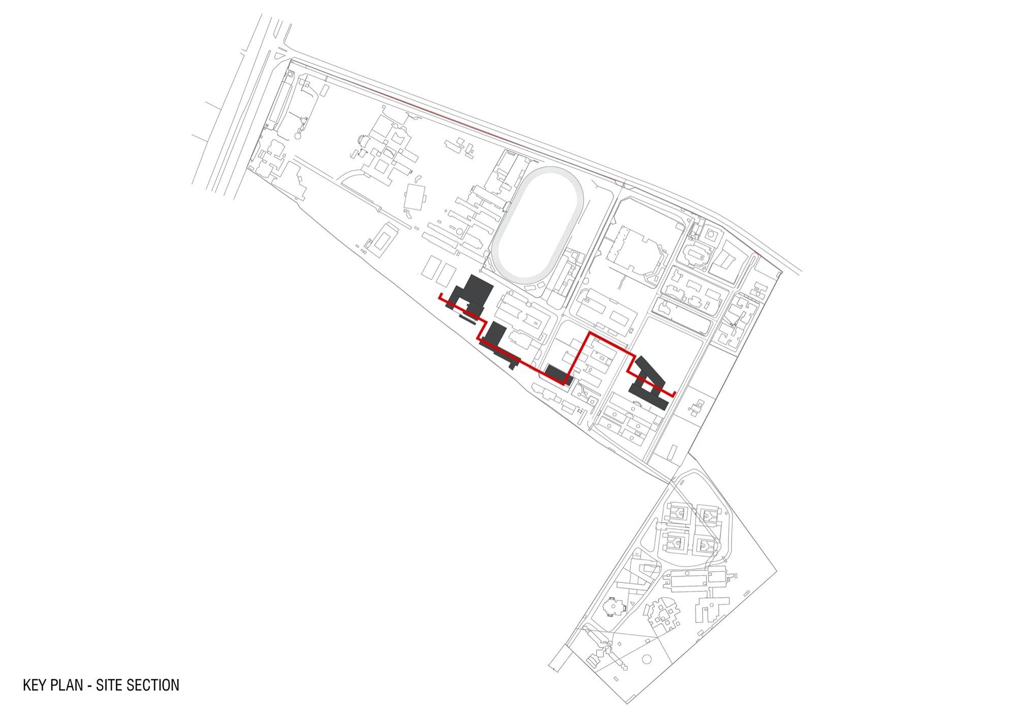 Key Plan Crescent College of Architecture, architectureRED