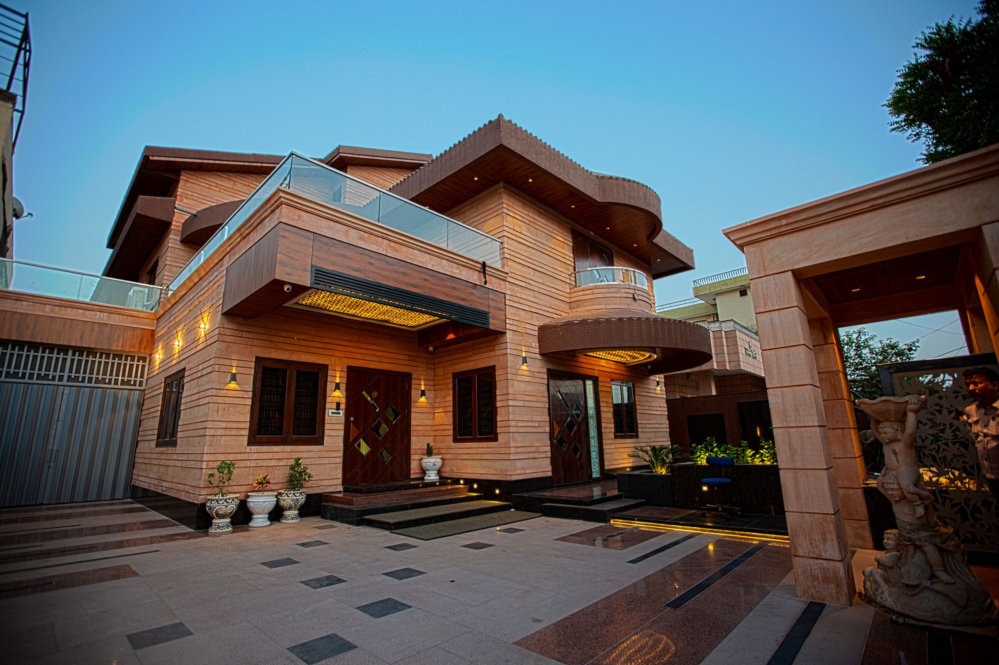 Kawad Residence, at Jodhpur, by Ravi & Nupur Architects