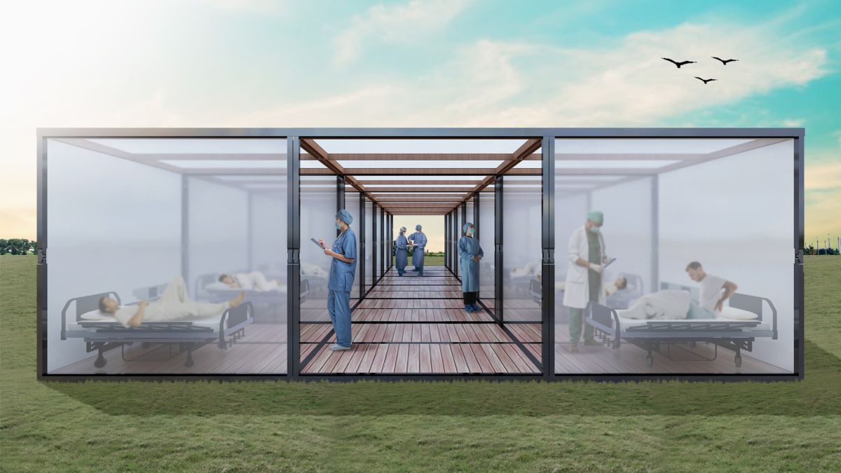 CubeX, Quarantine Pavilion, idea by Ankit Kashyap 1