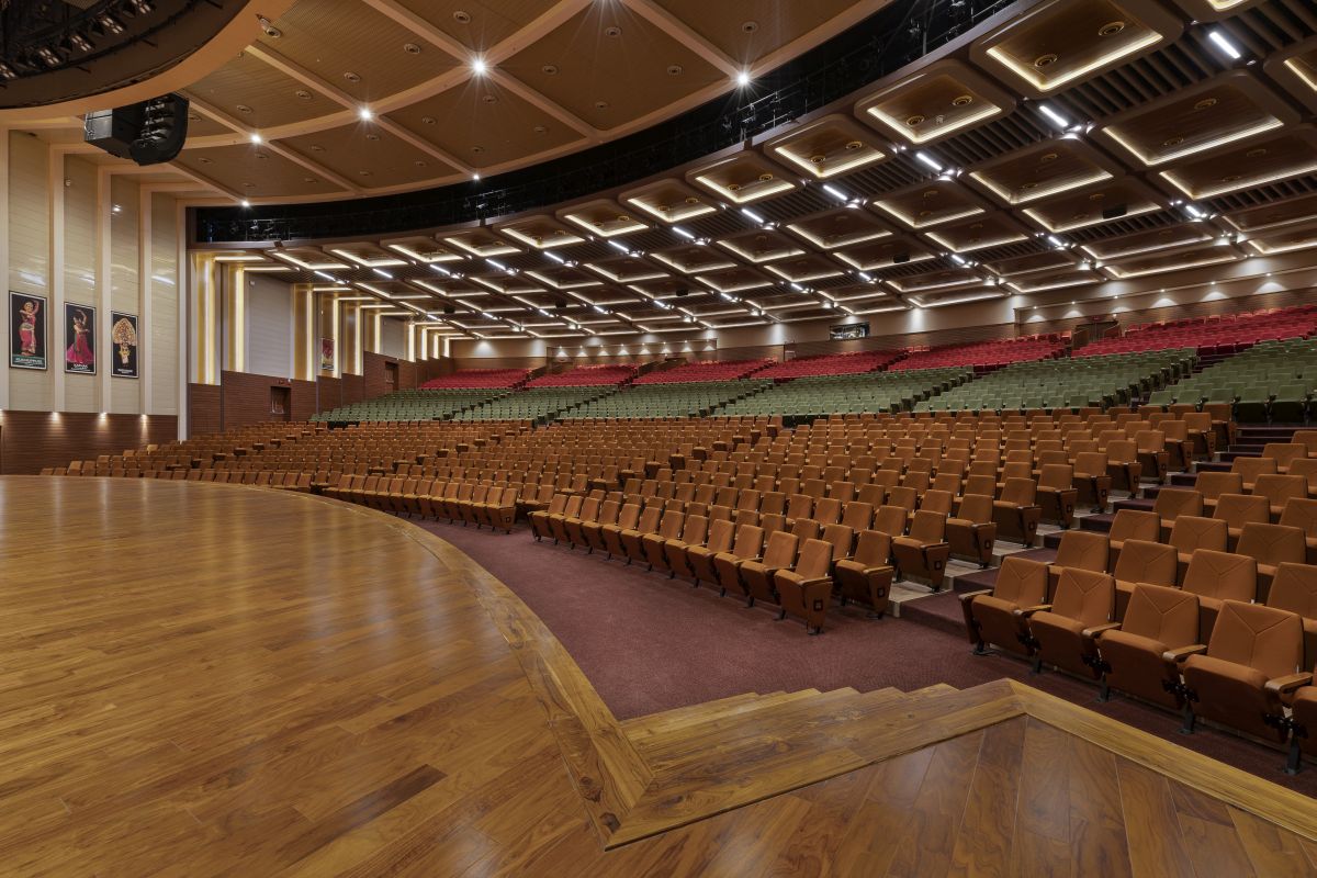 Auditorium for Rajagiri School of Engineering & Technology at Kochi, Kerala by Architect Rahul Manohar (RMM Designs) 14
