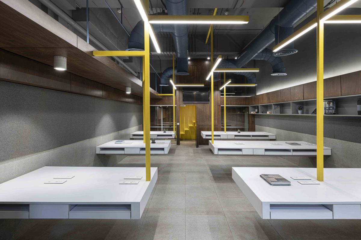 Suspended Office, at Mumbai, by DIG Architects 3