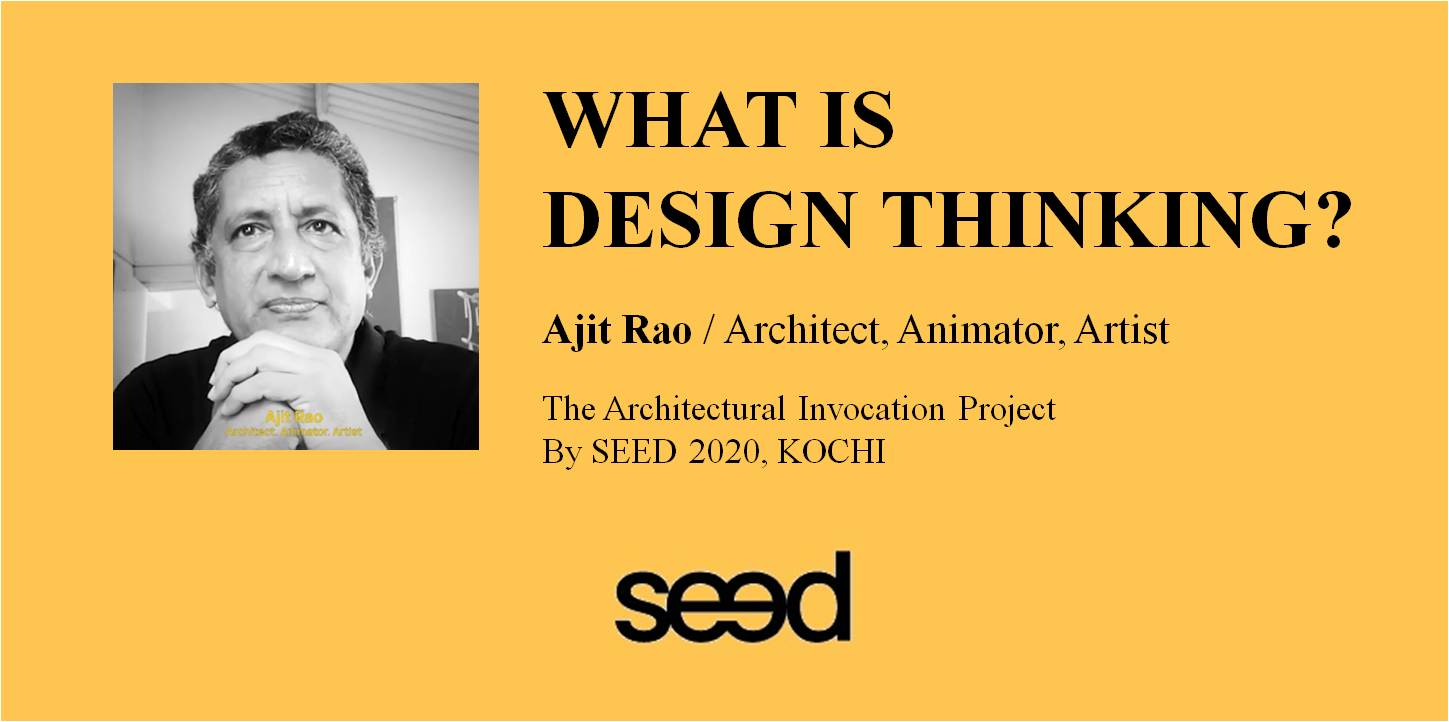 The architectural invocation project 02, Ajit Rao, by SEED, A P J Abdul Kalam School of Environmental Design, Kochi