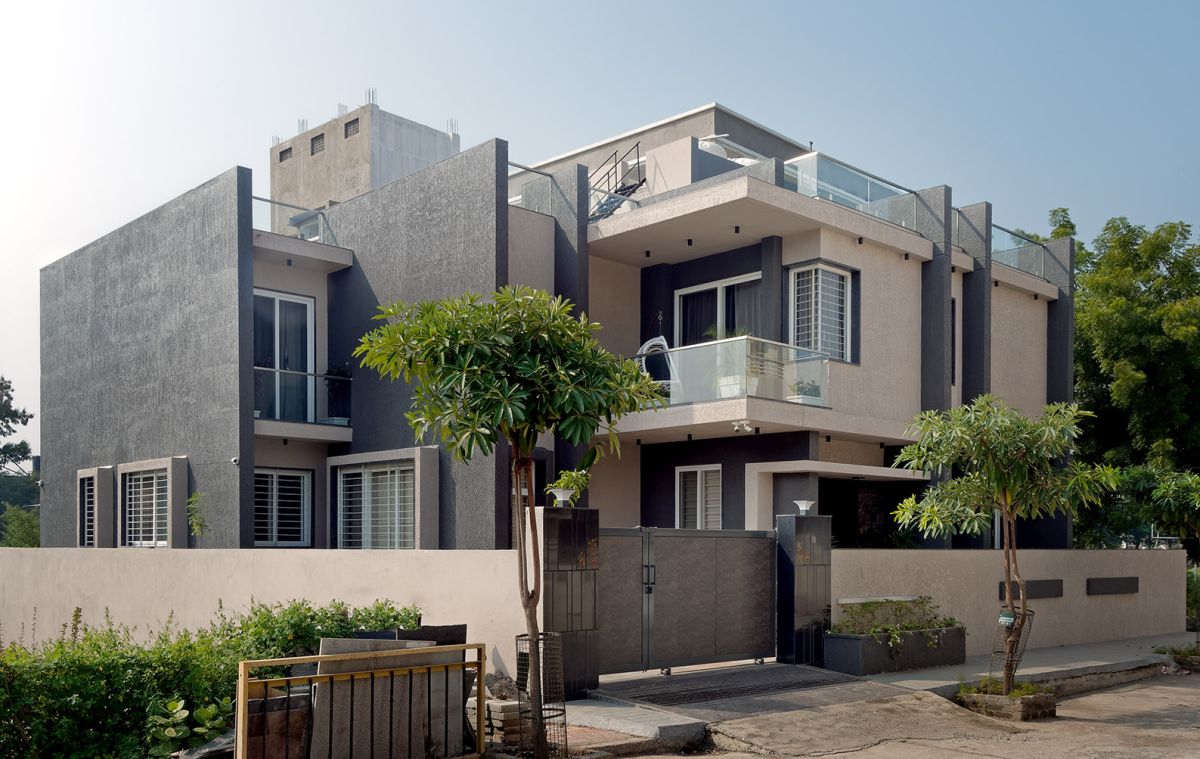 GHEI RESIDENCE at NANDED, MAHARASHTRA, by 4TH AXIS DESIGN STUDIO