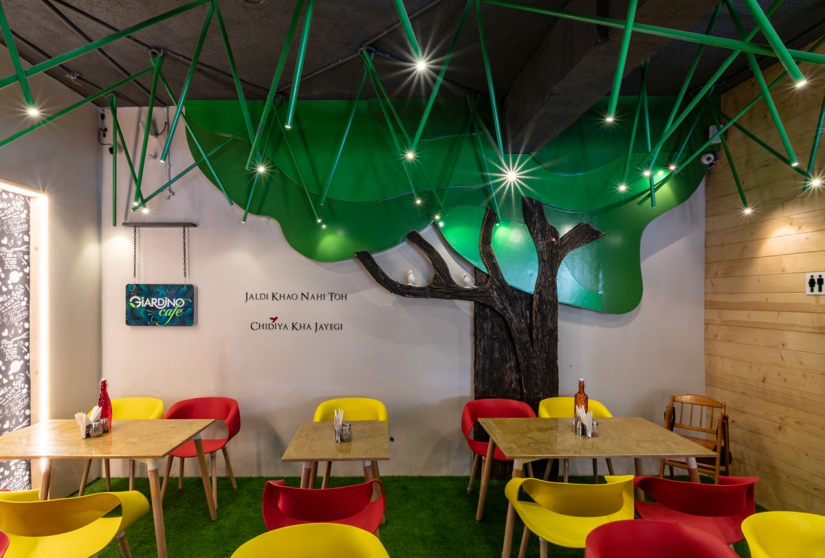 Café’s-cum-restaurants, at Jalandhar, Punjab, by Space Race Architects 13