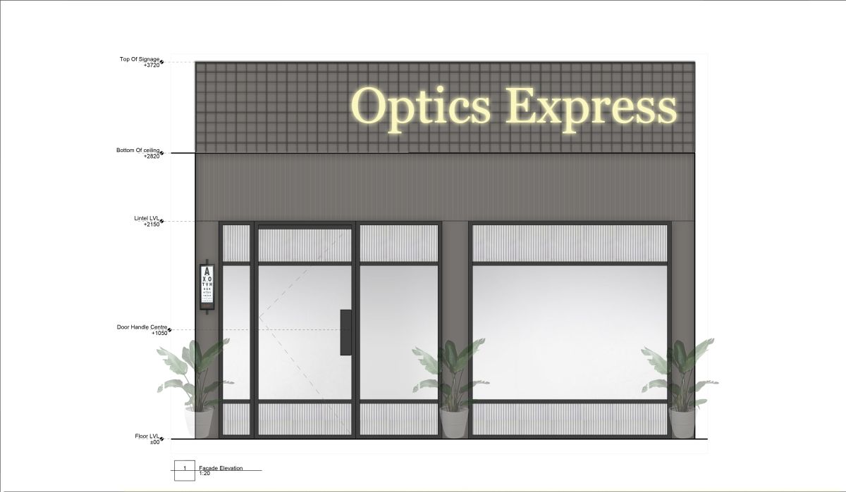 || चश्मा || Optics Express, at Delhi, by Sync Design Studio 33