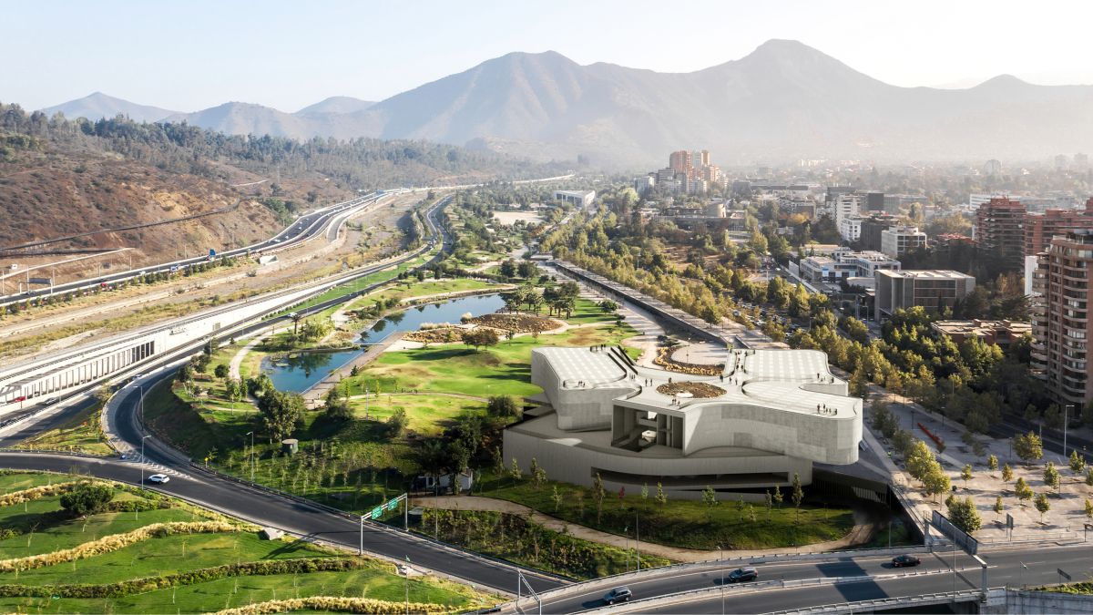 WINNING PROPOSAL FOR THE NEW SANTIAGO’S MUSEUM (NuMu), at Santiago, Chile, by Claudio C. Araya