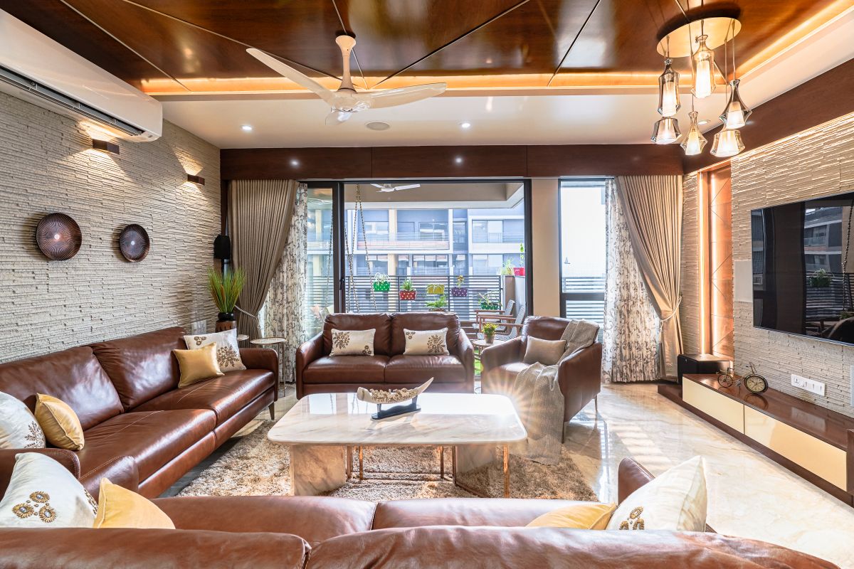 4BHK Luxury Apartment by Prashant Parmar Architect | Shayona Consultant 5