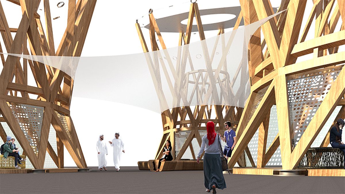 The Souk – Installation at the Dubai Design week, by Collaborative Architecture 4