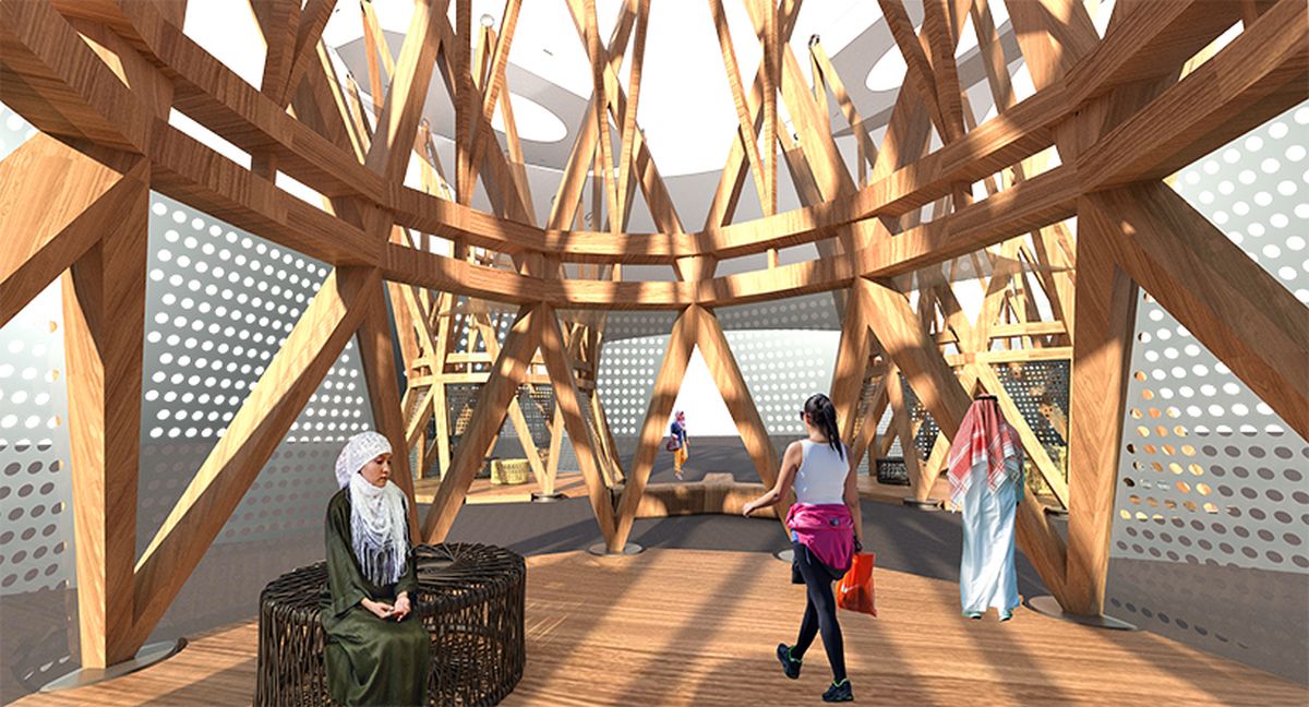The Souk - Dubai Design week by Collaborative Architecture