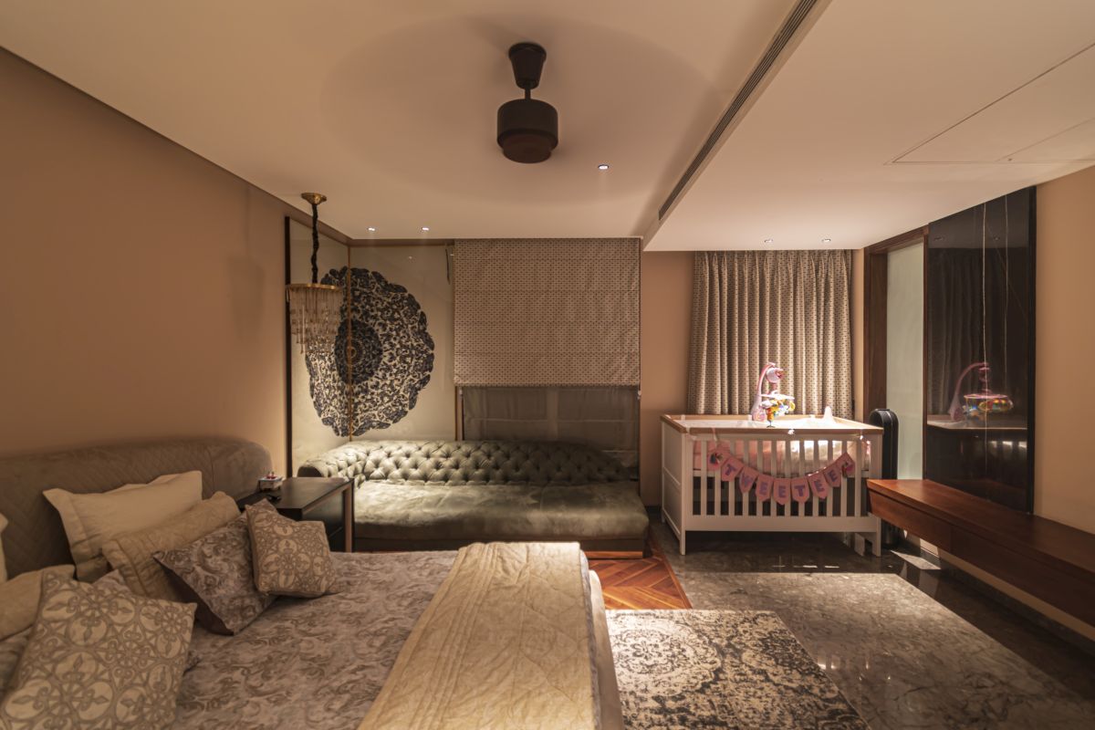 Gupta Residence, at Punjabi Bagh, Delhi, by Chromed Design Studio 37